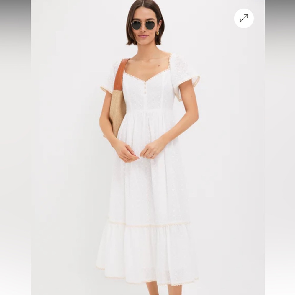 POMANDER PLACE Dainty Eyelet Holley Dress NWT